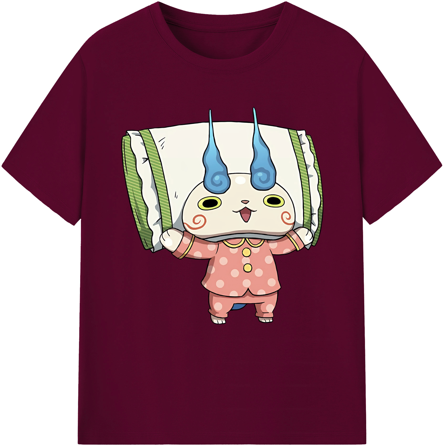 （画像用） 妖怪ウォッチ Yo-kai Watch レディースカジュアルプリントTシャツ（綿100％）